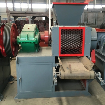 Machine de presse à briquettes à rouleaux à moteur à courant alternatif pour minerai de fer poudre minérale silicium manganèse