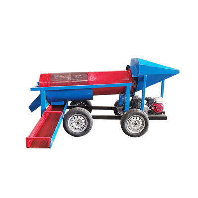 Écran portable à tambour en or 380V/415V/440V pour petits équipements mobiles de mines d'or