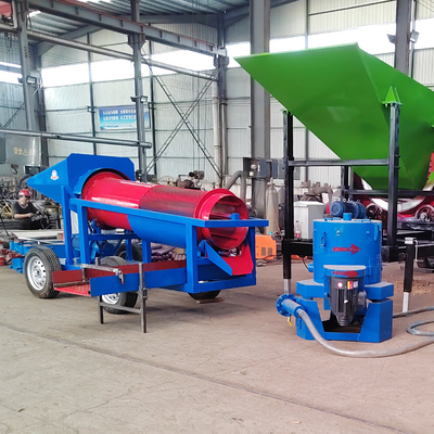 Capacité élevée 520 kg Capacité petit tambour à or pour 5-10 t/h