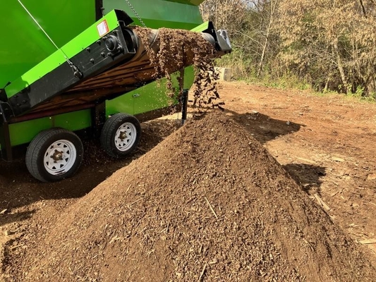 Machine de tamisage rotatif pour l'exploitation minière de l'énergie avec écran de tamisage de compost de 2200 kg