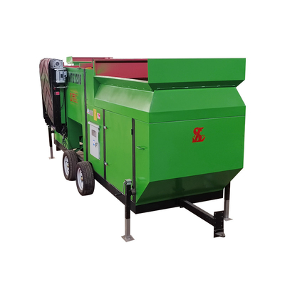 Machine de tamisage rotatif pour l'exploitation minière de l'énergie avec écran de tamisage de compost de 2200 kg