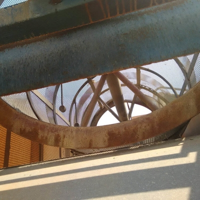 Écran de tambour de compost avec tension 380V/415V/440V et guide d'installation convivial