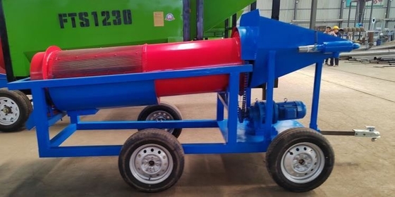 Écraneur à tambour à tambour pour le traitement de l'exploitation minière d'or