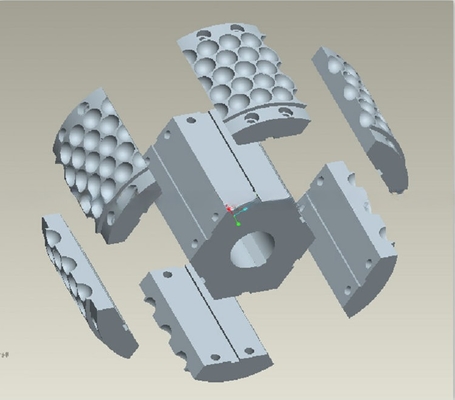 Pièces détachées pour les rouleaux de charbon, les rouleaux de briquette, les rouleaux de rouleaux et les rouleaux de rouleaux