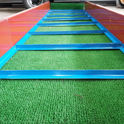 1000*6000 Sable alluvial Boîte de lavage d'or et de voile avec taux de récupération de 98%