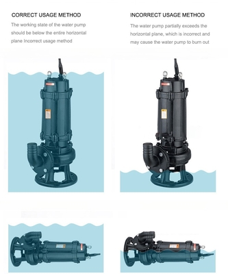 Pompes électriques submersibles à séparateur de gravité pour usine de lavage des mines d'or