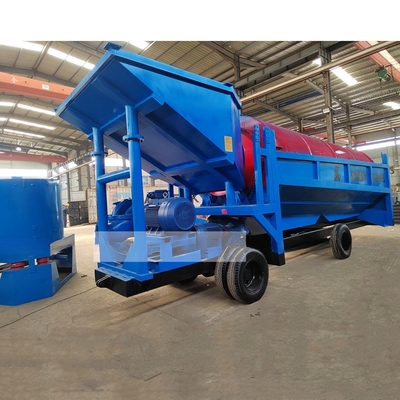 Trommel d'or pour usine de lavage de l'or alluvial