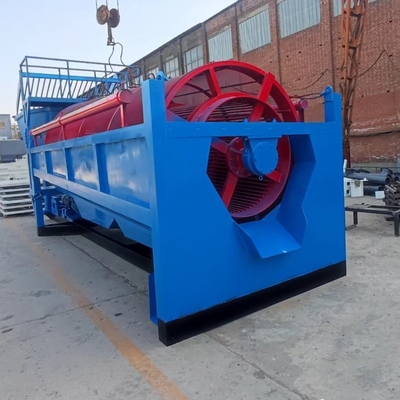 Mini usine de lavage d'or mobile à écran à tambour industriel pour système de gestion des déchets
