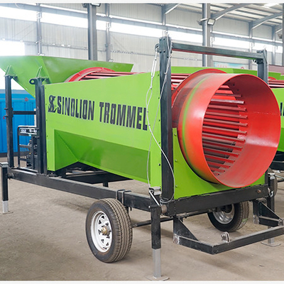 Taille d'alimentation Moins de 300 mm Machine à écran à sable à rouleaux sans arbre pour la pierre bleue