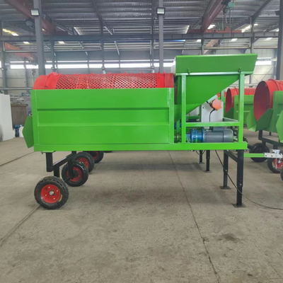 Taille d'alimentation Moins de 300 mm Machine à écran à sable à rouleaux sans arbre pour la pierre bleue