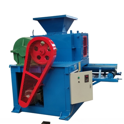 Vente d'une machine manuelle de briquet en fer à éponge de charbon avec oreiller et forme de boule oblate