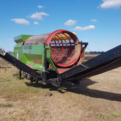 Écran/Sieve mobile rotatif à tambour de compost à haute capacité avec moteur électrique de 3 à 45 kW