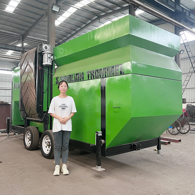 2023 Année Filtreur de sol rotatif tamis à trommel pour usine mobile de filtrage du compost
