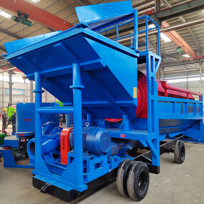 50 à 500 tonnes par heure Capacité machine à tambour en jaune