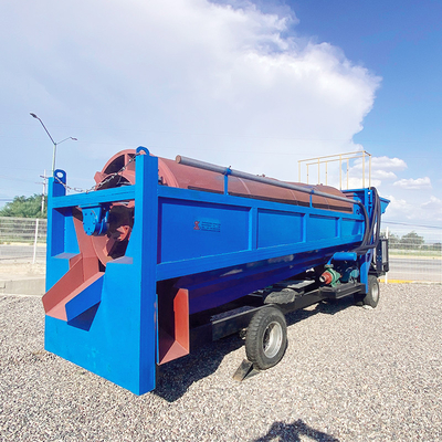 50 à 500 tonnes par heure Capacité machine à tambour en jaune