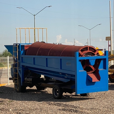 Énergie Mining Mobile Petite mini-usine de lavage d'or alluvial pour l'or de rivière