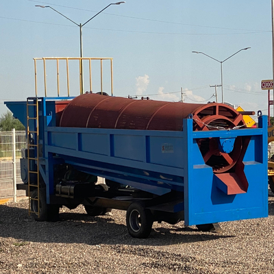 Une usine mobile de lavage d'or et de diamants pour le séparateur gravitationnel du Congo