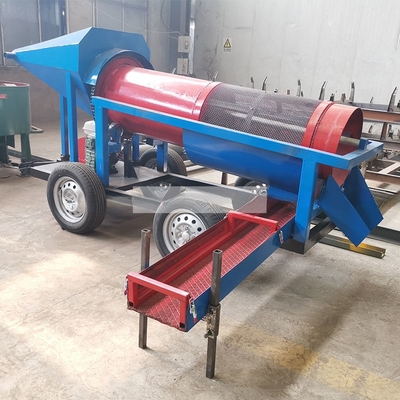 Mini Tromel usine de lavage d'écran portable pour l'exploitation minière d'or Trommel à grande capacité