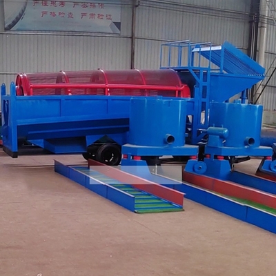 Machine de raffinage d'or portable pour une usine de récupération d'or alluvial au Ghana Type mobile