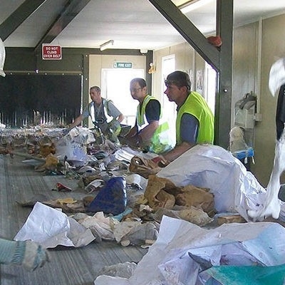 50 à 500 tonnes par heure Capacité écran circulaire pour les déchets municipaux solides