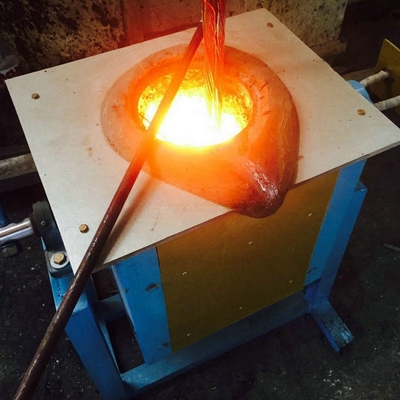 Mini four à induction électrique pour la fusion à petite échelle dans les ateliers de matériaux de construction