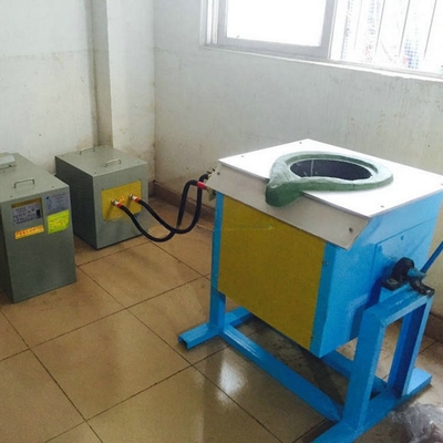 Mini four à induction électrique pour la fusion à petite échelle dans les ateliers de matériaux de construction