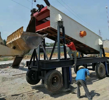Écran à vibration circulaire de la série YK à plusieurs ponts pour le classement et le tri des sols de carrière