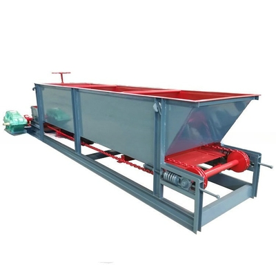 Alimentateur à boîtes et alimentateur à machines à briques pour équipements de fabrication de briques rationalisés