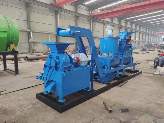 3900KG charbon de bois de charbon de coke poudre boule ovale formant briquette faire machine ligne complète