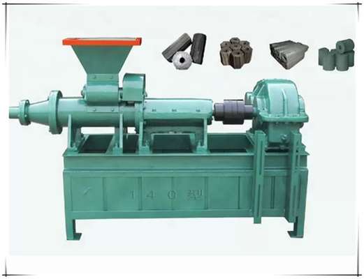 Facile à utiliser BBQ Extrudeur Charbon de bois Brown Charbon de bâton de bâton Briquette Machine 700 KG