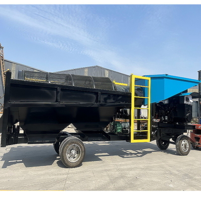 Machine de séparation d'or alluvial pour la concentration de minerai d'or à taux de récupération élevé de 98%
