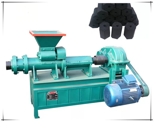 Facile à utiliser BBQ Extrudeur Charbon de bois Brown Charbon de bâton de bâton Briquette Machine 700 KG