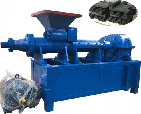 Machine de presse à extruder le charbon de bois de taille personnalisée pour les briquettes hexagonales à cylindre de prune