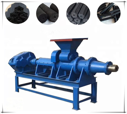 Machine de presse à extruder le charbon de bois de taille personnalisée pour les briquettes hexagonales à cylindre de prune