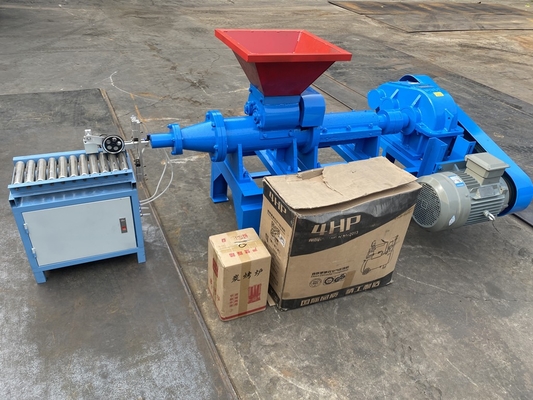 380v MBJ160 Extrudeuse Charbon de charbon noir Charbon de bois Barre à barres de presse Briquetteuse