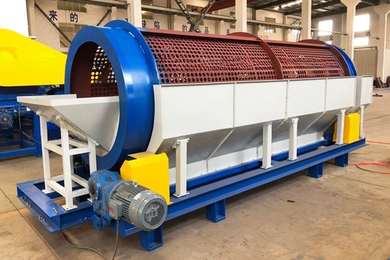Travaux de construction Écran à tambour magnétique rotatif pour la séparation des granulés métalliques d'acier