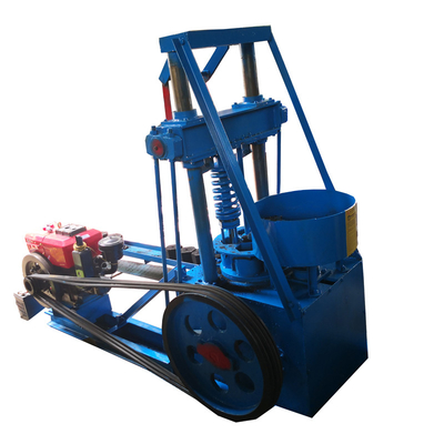 Matériau brut moteur diesel moteur de charbon de bois presse hexagonale briquette machine à faire