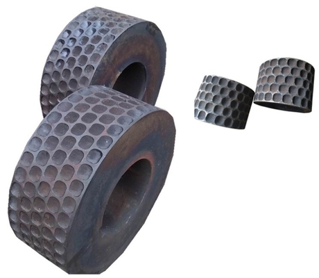 Rouleaux d'éteinte en alliage de chrome élevé de forme personnalisée pour les performances de la machine à briquettes