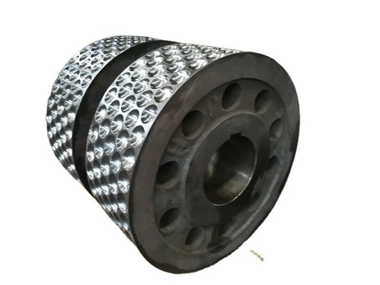 Rouleaux d'éteinte en alliage de chrome élevé de forme personnalisée pour les performances de la machine à briquettes