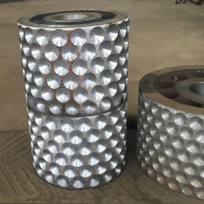 Rouleaux d'éteinte en alliage de chrome élevé de forme personnalisée pour les performances de la machine à briquettes