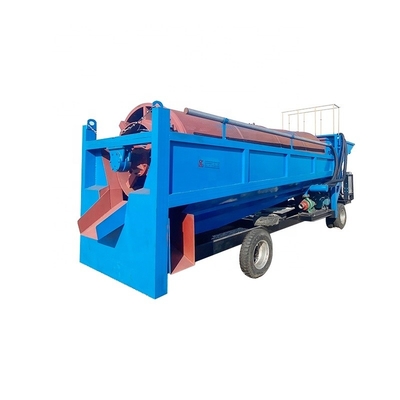 Capacité de traitement 80-150 t/h Filtrage des minerais Trommel screen pour l'extraction de l'or et des diamants