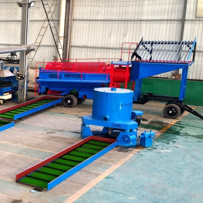 Lavoir de lavage de machines à fonderie de séparateur de sable d'or alluvial avec norme industrielle