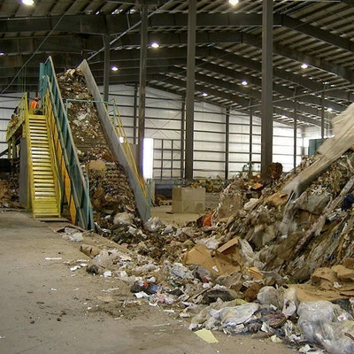 Écran de tambour de recyclage de déchets urbains avec conception lourde et matériau en acier inoxydable