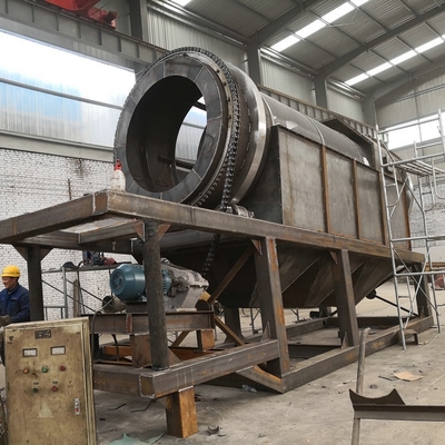 Machine mobile de dépistage des copeaux de bois avec taille d'alimentation inférieure à 300 mm