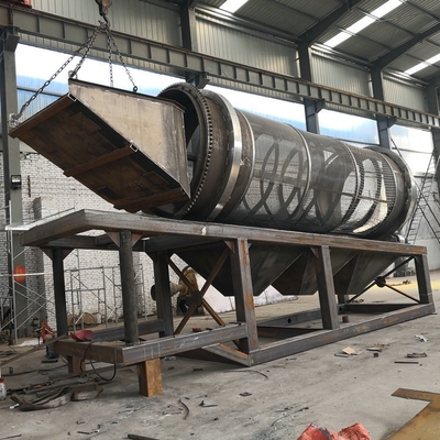 Machine mobile de dépistage des copeaux de bois avec taille d'alimentation inférieure à 300 mm
