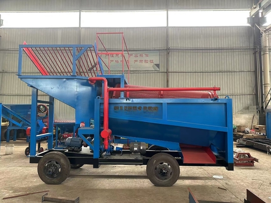 Séparateur de tambour à double écran pour l'extraction d'or et de matières premières multiples