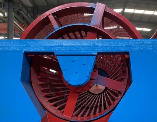 Séparateur de tambour à double écran pour l'extraction d'or et de matières premières multiples