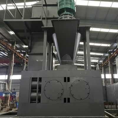 Machine de fabrication de briquettes en poudre sèche de 800 kg avec rouleaux en alliage de 9Cr2Mo/High Chromium