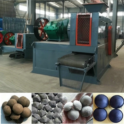 Le moteur à courant alternatif et la poussière de charbon correspondent parfaitement à la production de briquettes de charbon d'importation