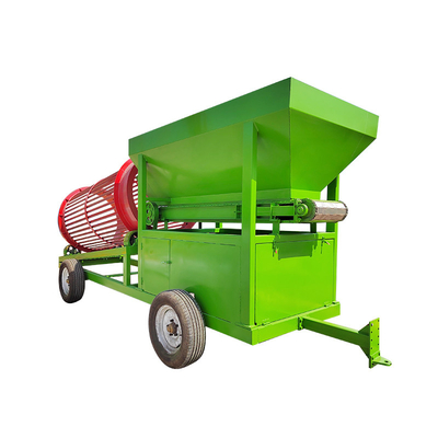 Écran à tambour à puces en bois Écran à tambour rotatif avec tension 380V/415V/440V